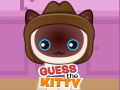 Mchezo Guess the Kitty online
