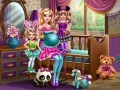 Mchezo Barbie na mapacha online