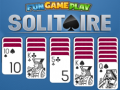 Mchezo Solitare Inasababisha Furaha online