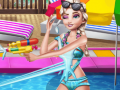 Mchezo Sisters Pool Party online