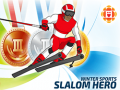 Mchezo Michezo ya Majira ya Baridi: Shujaa wa Slalom online