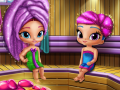 Mchezo Gin shimmering: Sauna la Ukweli online
