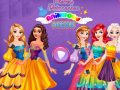 Mchezo Disney Princes: Mavazi ya Upinde wa mvua online