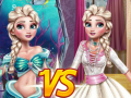 Mchezo Elsa Mrembo Vs Malkia online