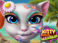 Mchezo Kitty Beach Makeup online