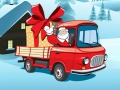 Mchezo Puzzle za Magari ya Krismasi online