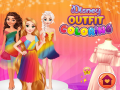 Mchezo Kuchora Mavazi ya Disney online