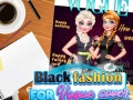 Mchezo Mavazi meusi kwa Kikosi cha Vogue online