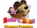Mchezo Masha na Dubu: Puzzles online