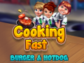 Mchezo Kupika Haraka: Burger & Hotdog online