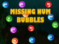 Mchezo Bubbles za Nambari Kupotea online