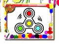 Mchezo Kitabu cha Uchoraji cha Fidget Spinner online