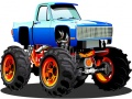 Mchezo Puzzle ya Monster Truck online