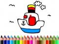 Mchezo Rudi Shuleni: Rangi Boat online