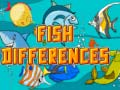 Mchezo Tofauti za samaki online