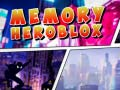 Mchezo Kumbukumbu Heroblox online