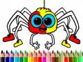 Mchezo Wakati wa Kupaka Rangi Halloween online