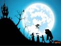 Mchezo Furaha Halloween Puzzle online