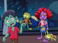 Mchezo Zombi Furaha Puzzle online