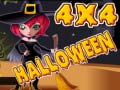 Mchezo 4X4 Halloween online