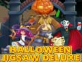 Mchezo Puzzle ya Halloween Deluxe online