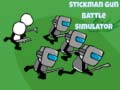 Mchezo Simulatore ya Vita ya Silaha ya Stickman online