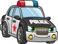 Mchezo Gari za Polisi za Katuni online