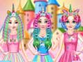 Mchezo Saluni la Nywele la Mamas Princessi wa Unicorn Mvua online