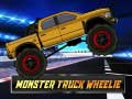 Mchezo Monster Truck Wheelie online