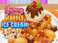 Mchezo Ice Cream ya Yummy Waffle online