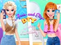 Mchezo Annie na Eliza DIY Uziaji wa Mavazi online