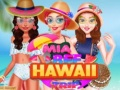 Mchezo Safar ya Mia na rafiki yake Hawaii online