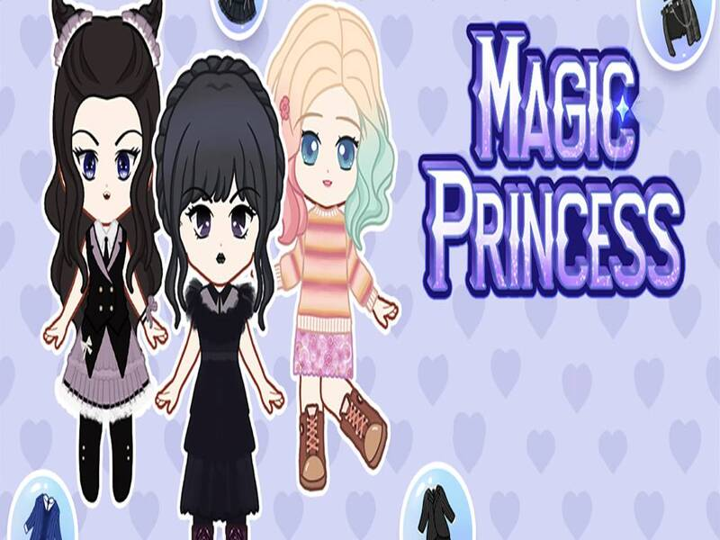 Mchezo Uchawi Princess: Vaa Doll online
