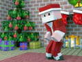 Mchezo MineCraft Puzzle ya Krismasi online