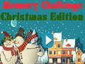 Mchezo Changamoto ya Kumbukumbu Tole la Krismasi online