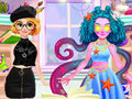 Mchezo Blonde Princess Artist Kiwanda cha Uchawi online