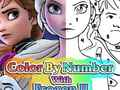 Mchezo Rangi Kwa Nambari na Frozen II online