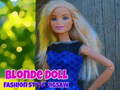 Mchezo Puzzle ya Mtindo wa Vazi la Doll la Blonde online