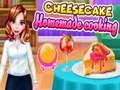 Mchezo Kupikia Cheesecake Nyumbani online