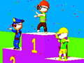 Mchezo Knockout Fall Guys 3D Mbio ya Kifalme online