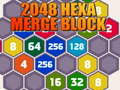 Mchezo 2048 Hexa Changanya Block online