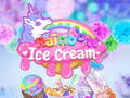 Mchezo Ice Cream ya Upinde wa mvua online