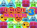 Mchezo Emoji Match 3 online