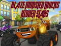 Mchezo Nyota zilizofichwa katika Blaze Monster Trucks online