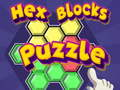 Mchezo Puzzle ya Vizuzi Hexagon online