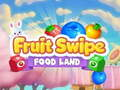 Mchezo Fruit Swipe NCHI YA CHAKULA online