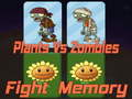 Mchezo Plants vs Zombies Mapambano Kumbukumbu online