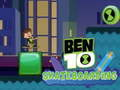 Mchezo Ben 10 Kuendesha Sketi online
