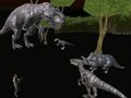 Mchezo Usiku wa Kati Mchezo wa Kila Mchezaji wa Dinosaur online