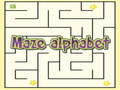 Mchezo Labirinthi la Alphabet online